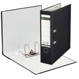 Biblioraft plastifiat A4, 80mm, 180 grade, negru, Leitz