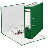 Biblioraft plastifiat A4, 80mm, 180 grade, verde, Leitz