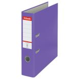 Biblioraft plastifiat A4, 75mm, mov, Esselte Economy