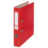 Biblioraft plastifiat A4, 50mm, rosu, Esselte Economy