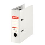 Biblioraft plastifiat int-ext A5, 75mm, alb, Esselte Standard No.1 Vivida