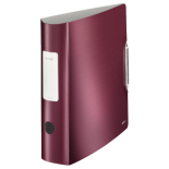 Biblioraft polyfoam A4, 75mm, 180 grade, grena, Leitz Active Style