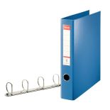 Caiet mecanic A4, 4 inele/D40mm, 60mm, albastru, Esselte Jumbo