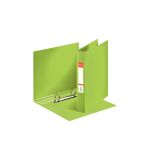 Caiet mecanic A5, 2 inele/R25mm, 42mm, verde, Esselte Standard Vivida