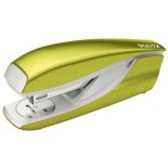 Capsator de birou, 30 coli, 24/6, metal, verde metalizat, Leitz WOW 5502