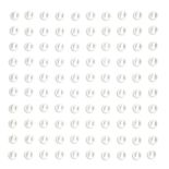Perle adezive, Ø 5mm, 100 buc/set, alb, Dp Craft