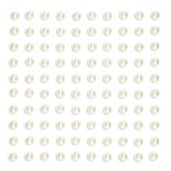 Perle adezive, Ø 5mm, 100 buc/set, ivoire, Dp Craft