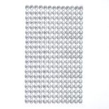 Strasuri/pietre adezive, Ø 6mm, 260 buc/set, cristal, Dp Craft