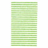 Perle adezive, Ø 4mm, 440 buc/set, verde, Dp Craft