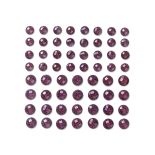 Strasuri/pietre adezive cu sclipici, Ø 8/10mm, 60 buc/set, antracit, Dp Craft