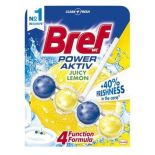 Odorizant pentru vasul toaletei, 50g, lemon, Bref Power Aktiv