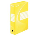 Cutie arhivare 80mm, 80x245x345mm, galben, Esselte Standard