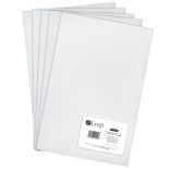 Fetru/pasla decorativa A4 (21x29.7cm), 2mm, 5 buc/set, alb, Dp Craft