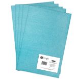 Fetru/pasla decorativa A4 (21x29.7cm), 2mm, 5 buc/set, bleu, Dp Craft