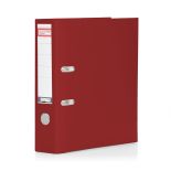Biblioraft plastifiat A4, 75mm, visiniu, Arma