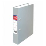 Biblioraft plastifiat A4, 75mm, gri, Arma