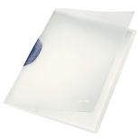 Dosar plastic cu clip, gri, Leitz ColorClip Magic
