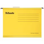 Dosar carton suspendabil, galben, Esselte Classic