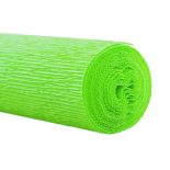 Hartie creponata floristica, 160g/mp, 50x250cm, rezistenta UV/apa, verde deschis, Werola