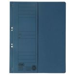 Dosar carton cu capse 1/2, albastru, Elba