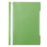 Dosar plastic cu sina si perforatii, verde deschis, Noki
