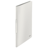 Mapa plastic A4, de prezentare, 20 file, alb arctic, Leitz Style