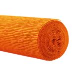 Hartie creponata floristica, 160g/mp, 50x250cm, rezistenta UV/apa, mandarina, Werola