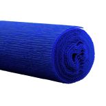 Hartie creponata floristica, 160g/mp, 50x250cm, rezistenta UV/apa, albastru regal, Werola
