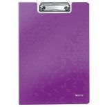 Clipboard A4, dublu, mov metalizat, Leitz WOW