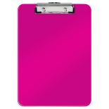 Clipboard A4, simplu, roz metalizat, Leitz WOW