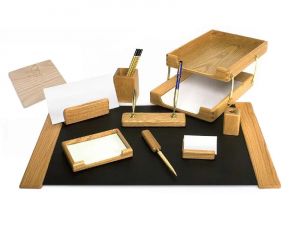 Set birou din lemn
