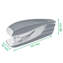Capsatoare, perforatoare si tackere - Capsator de birou, 30 coli, 24/6, metal, turcoaz metalizat, Leitz WOW 5502 thumbnail