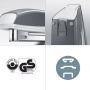 Capsatoare, perforatoare si tackere - Capsator de birou, 30 coli, 24/6, metal, turcoaz metalizat, Leitz WOW 5502 thumbnail