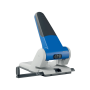 Capsatoare, perforatoare si tackere - Perforator de mare capacitate, 65 coli, metal, albastru, Leitz 5180 thumbnail