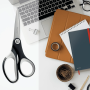 Alte accesorii de birou - Foarfeca de birou, 15cm, rosu, Leitz Titanium thumbnail