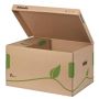 Cutii & Containere arhivare - Container arhivare cu capac, pentru cutii, 80/100mm,  242x345x439mm, maro, Esselte Eco thumbnail