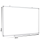 Tabla magnetica si tabla flipchart - Tabla magnetica - whiteboard, 60x90 cm, rama aluminiu, Optima thumbnail