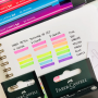 Markere si evidentiatoare - Textmarker, varf tesit 1-5mm, 4 culori/set, Faber-Castell 38 thumbnail