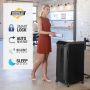 Distrugatoare de documente, accesorii - Distrugator documente, max. 14 coli, cross-cut, Fellowes Automax 550C thumbnail
