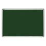 Tabla magnetica si tabla flipchart - Tabla magnetica pentru creta, 120x150 cm, rama aluminiu, verde, Optima thumbnail