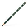 Creioane mecanice si grafit - Creion grafit, HB, fara radiera, Faber-Castell 9000 thumbnail
