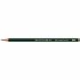 Creioane mecanice si grafit - Creion grafit, H, fara radiera, Faber-Castell 9000 thumbnail