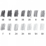 Creioane mecanice si grafit - Creion grafit, B, cu radiera, Faber-Castell 1221 Goldfaber thumbnail