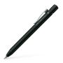 Pixuri - Pix cu pasta, varf 0.7mm, corp negru, scris albastru, Faber-Castell 2011 XB thumbnail