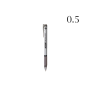 Pixuri - Pix cu pasta, varf 0.5mm, negru, Faber-Castell Grip X5 thumbnail