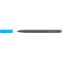 Linere si finelinere - Liner, varf 0.4mm, albastru marin, Faber-Castell Grip thumbnail