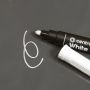 Markere si evidentiatoare - Marker permanent, varf rotund 1.2mm, alb, Centropen 2686 thumbnail
