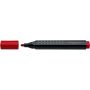 Markere si evidentiatoare - Marker permanent, varf rotund 4.0mm, rosu, Faber-Castell 1504 Grip thumbnail
