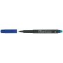 Markere si evidentiatoare - Marker permanent, varf rotund 1.0mm, albastru, Faber-Castell Multimark thumbnail
