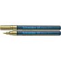 Markere si evidentiatoare - Marker cu vopsea, varf tesit 1-2mm, auriu, Schneider Maxx 271 thumbnail